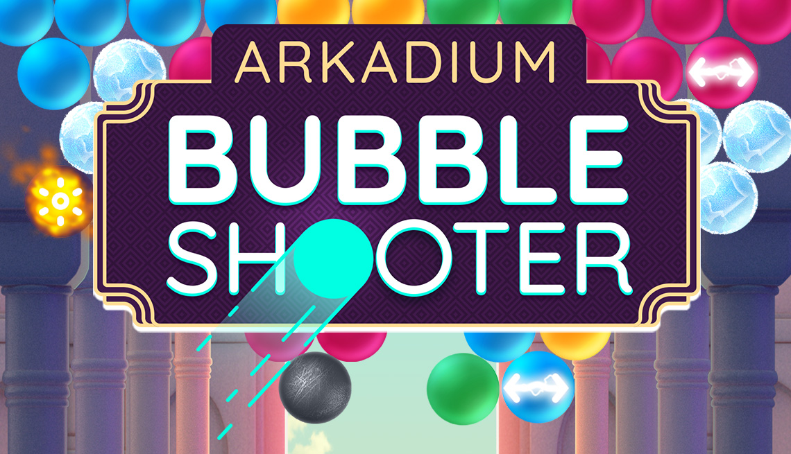 bubble shooter promo game art